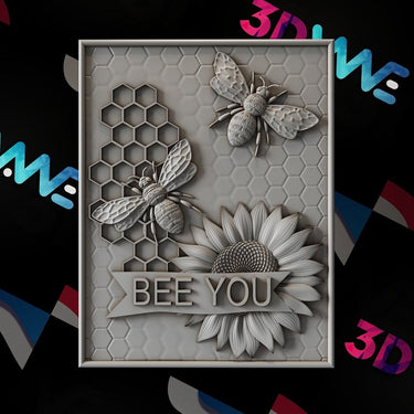 BEES 3d stl - 3DWave.us